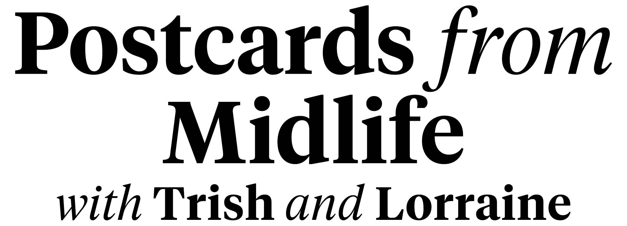 Homepage Postcards From Midlife